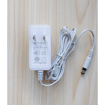 适用于移动网络盒电源线电信天翼华为光猫电源适配器12v1a 12v 1a白色