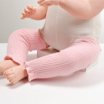 婴儿护腿袜婴儿春秋冬季纯棉松口不勒袜套护膝腿 宝宝0-6月1-3-5岁