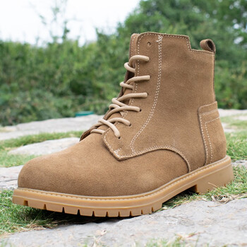 桀珀图冬季真皮羊毛棉皮鞋皮毛一体高帮户外加厚加绒防寒保暖防水定制