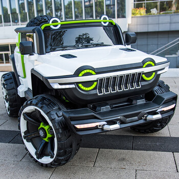 好孩子坦克300超大儿童电动车四轮童车遥控越野车宝宝玩具可坐大人