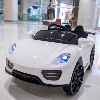 保时捷儿童电动车四轮带遥控汽车2-3-4-5-6岁宝宝小孩可坐人电瓶童车