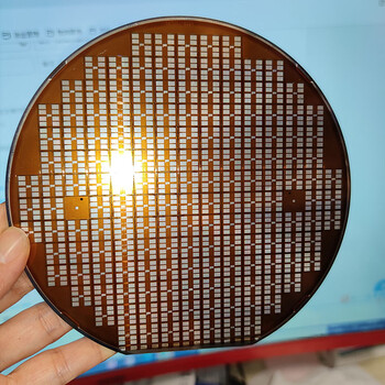 摆件晶圆cpu芯片黑科技装饰礼物半导体光刻片集成电路1号芯片6英寸