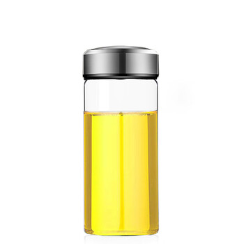 渊之源矮胖加厚双层玻璃泡茶杯水晶商务喝水杯子男女士户外车载广告定制 350ML_单层_无过滤_直径6.6cm