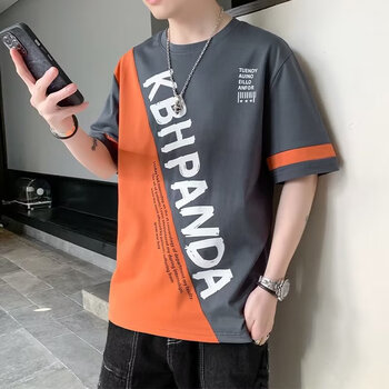 贵人鸟男士休闲运动套装夏季潮牌薄款搭配帅气一套男装短袖短裤夏装