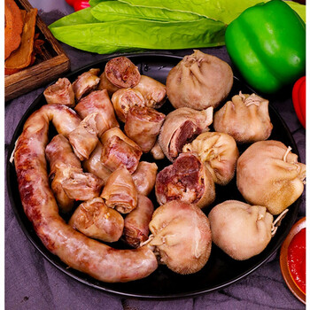 雅迪肉肠蒙古羊肉羊肉肠羊肚包肉羊血肠羊肉肠羊杂羊捆肠肚包羊脑牛肉