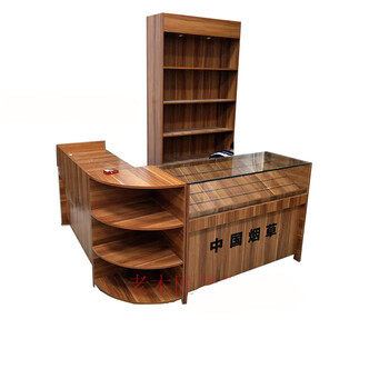 福建超市烟柜带收银台便利店烟柜展示柜多功能烟酒柜组合 转角烟柜加