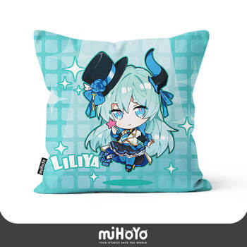 定制崩坏3女武神偶像主题印花居家宿舍办公室抱枕mihoyo 莉莉娅 (含