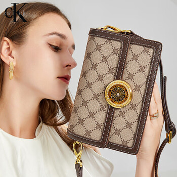 斜挎小方包时尚印花单肩包女复古轻奢女士包包送女生生日礼物奢侈品