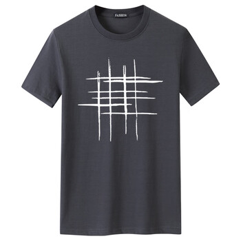 春夏季上新短袖男2022年短袖恤男式上衣半袖炭灰色xl