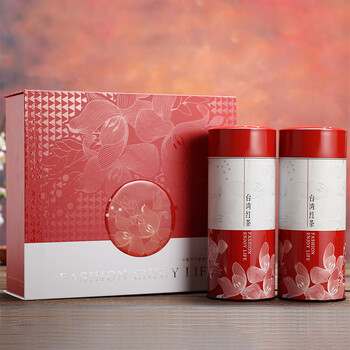 西尔贝日月潭红茶台湾进口台茶18号红玉红茶春茶礼盒装茶叶货