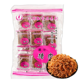 小辣椒猪肉 小辣椒精品果汁猪肉110g 肉干肉脯台湾风味猪肉干特产下午茶零食 行情报价价格评测 京东