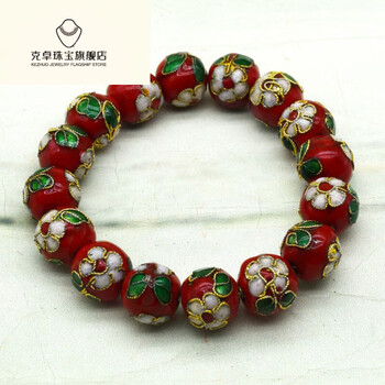 方锦象景泰蓝手链掐丝珐琅手串中国风特色工艺品首女龙年本命年礼物