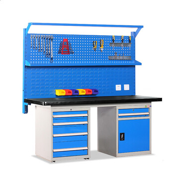 飓骅铁板多功能钢板台面模具重型钳工工作台操作台虎钳修理工具桌18米