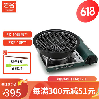 岩谷(iwatani)户外防风便携炉卡式炉野餐烧烤卡磁炉瓦斯炉火锅 防风