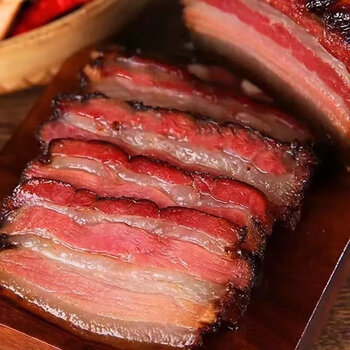 云南特产腊肉烟熏肉镇雄腊肉老牌袋装柴火烟熏土猪肉真空包装华海春 3