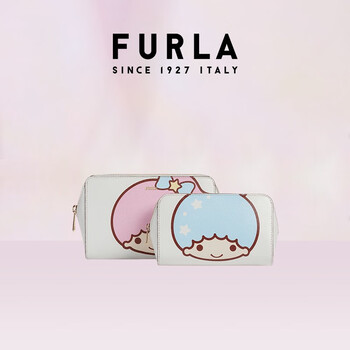 Furla芙拉kitty L Cosmetic Case Set 女士大号化妆包玫瑰粉红 天蓝色花色 纯白花色 图片价格品牌报价 京东