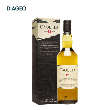 卡尔里拉（Caol Ila）12年 苏格兰 岛屿产区 单一麦芽 威士忌 洋酒 700ml