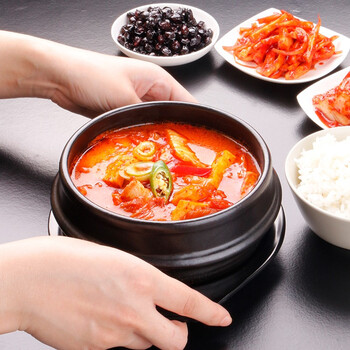 富爸爸 韩式泡菜汤速食汤包 韩国辣白菜汤料酱料 大酱汤方便即食 泡菜