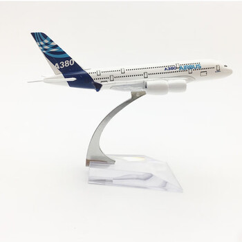 仿真飞机模型客机合金静态飞机玩具16cm蒙古航空erj145空客380