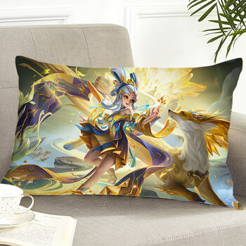 悦奇达王者荣耀周边抱枕 英雄皮肤抱枕炽霜斩李信伽罗李逍遥曜吕布