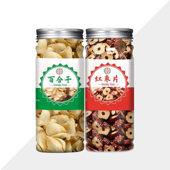 北京同仁堂 红枣百合莲子桂圆银耳搭配银耳百合莲子羹煮粥银耳莲 【2