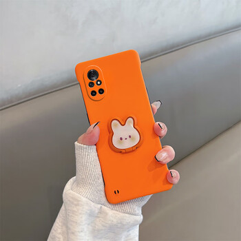 适用华为nova8手机壳荣耀v40轻奢版新款8pro女曲面屏n无边框note半包