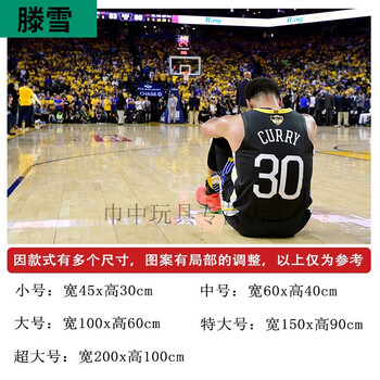 库里落寞背影 宽45cm//高3ocm【份】