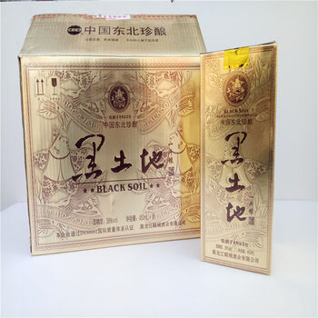 黑土地一斗粮白酒450ml6瓶装38度浓香东北珍酿粮食酒高粱酒450ml6瓶
