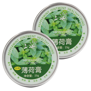 上海经典薄荷膏蚊虫叮咬适用清凉舒适保湿温和亲肤旅游小巧便携经典