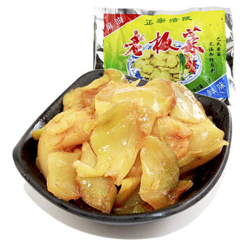 特产榨菜老板菜腌制榨菜丝榨菜片咸菜下饭菜老板菜50g50袋