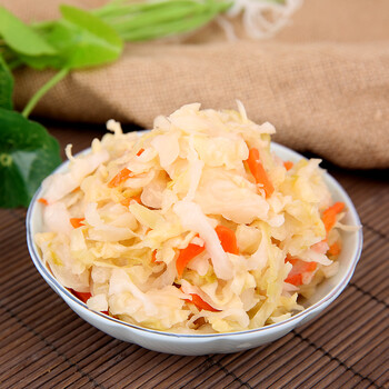 巴盟烂腌菜酸菜泡菜400g真空袋装 内蒙古特产腌甘蓝咸菜圆白菜