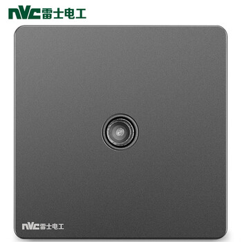 雷士电工(NVC)开关插座Q3心悦系列星空灰价格及设计介绍