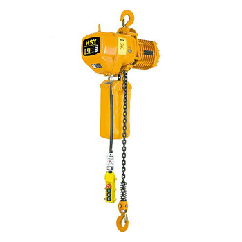 hg沪工低净空环链电动葫芦hsy型单双链葫芦运行式起升双速1t2t3吨5t吨