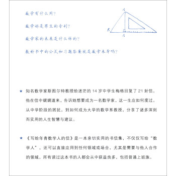 给年青数学人的信（修订版）（新科学人文库）