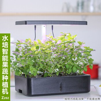 室内智能种菜机无土栽培设备水培蔬菜种植机家用植物育苗智能花盆水培智能种植盆z2 黑色 图片价格品牌报价 京东