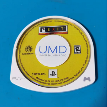 索尼psp游戏碟原装umd游戏盘psp游戏光盘游戏卡带卡碟psp通用褐色逃脱