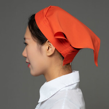 风离痕餐厅服务员带的头巾家用头巾女厨房做饭帽子炒菜防油烟服务员