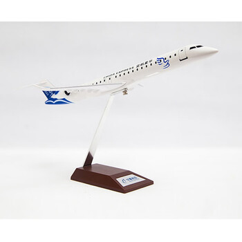 华夏航空飞机模型  庞巴迪 crj900 合金飞机模型甄萌 1/200