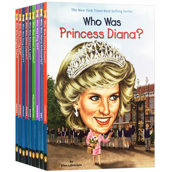 Who Was 历史知名女性女伟人系列9本英文原版人物传记安妮弗兰克海伦凯勒居里夫人等英文版中小学生读物书进口英语书籍 摘要书评试读 京东图书