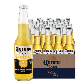 科罗娜（CORONA）CORONA墨西哥风味科罗娜啤酒整箱 330mL 24瓶