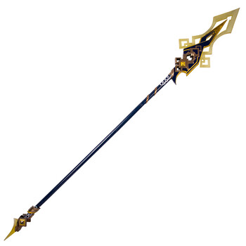 树奈奈 原神武器1:1 贯虹之槊钟离cos道具武器未开刃树脂材质岩神