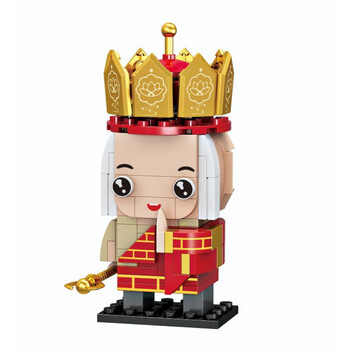 菲利捷 传奇糖玩 五虎上将 经典国粹 国潮西游 文创积木拼装玩具 唐僧