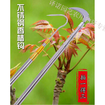 摘香椿芽的工具摘椿芽神器勾香椿芽勾子摘春芽钩草杆子够槐花香椿掰