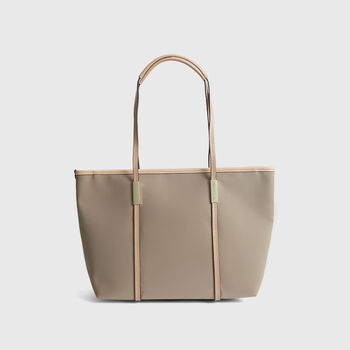 诺贝达购物包2023新款小众设计简约手提包女单肩通勤大容量托特包