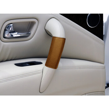 适用于日产途乐车门把手套 ty26车内拉手保护套途乐改装 途乐棕色把