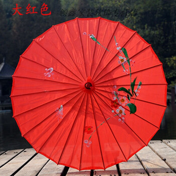 绸布绿色白色伞古典江南伞演出道具伞汉服伞舞蹈用伞跳舞伞diy油纸伞长柄雨伞复古道具伞红色6岁以下儿童用直径56 图片价格品牌报价 京东