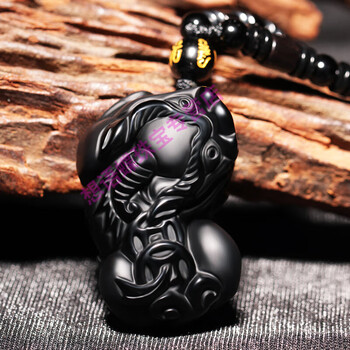 曜石貔恘项链女项坠情侣款霸王皮丘貔 雌貔貅(男士请为佳)【图片 价格