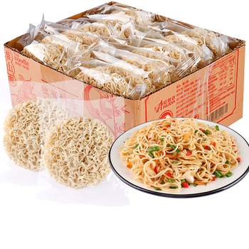 下饭集市 淮山面山药面 q面超弹爽滑非油炸面条 方便速食面饼独立包装