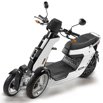 健步v28倒骑三轮电动代步车倒骑驴锂电版安全休闲三轮车2000w大动力