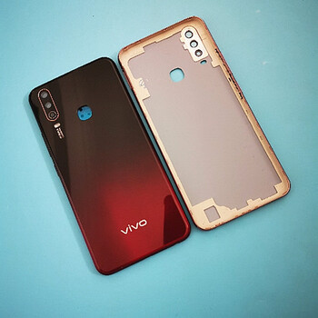 承格巨适用vivoy3后盖y3后盖后壳外壳屏幕前框中框中壳边框渐变红后盖